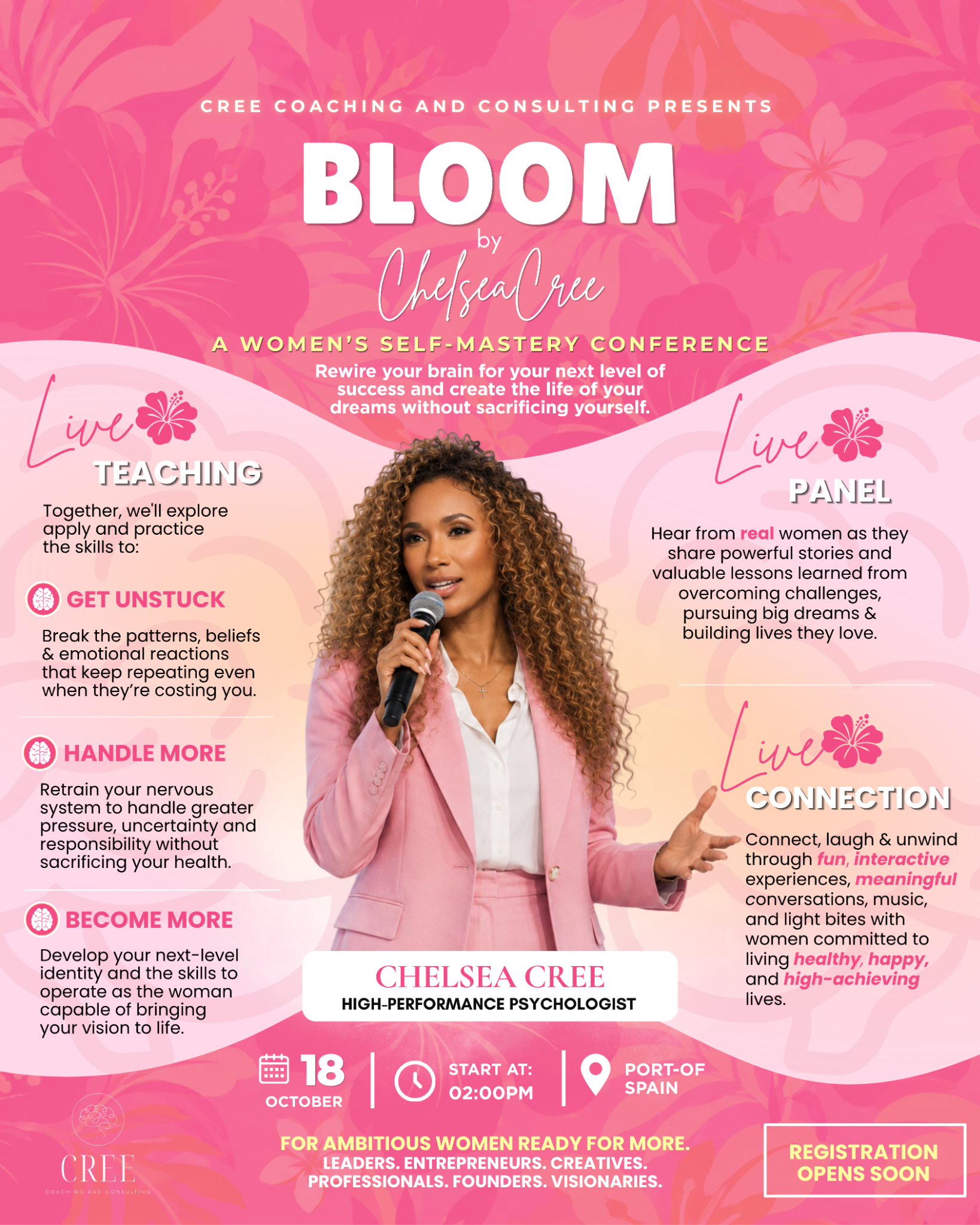 BLOOM by Chelsea Cree event information